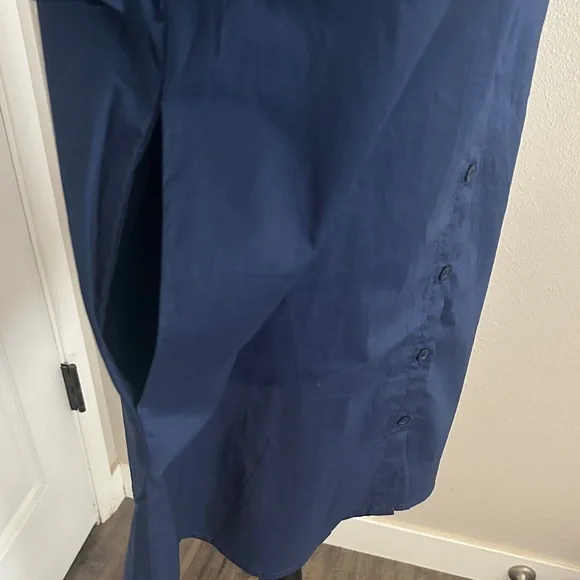 Walter Baker Navy casual Shirt Dress - Picture 4 of 9